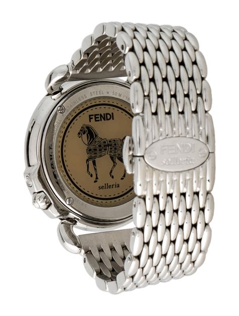 fendi selleria orologio|who makes fendi watches.